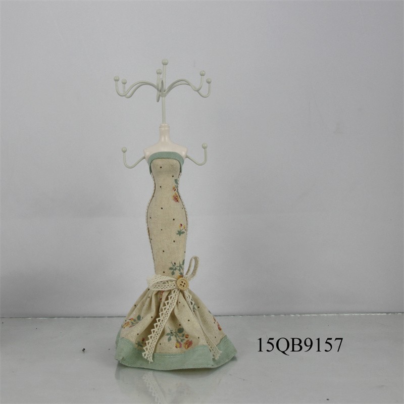 婚纱系列田园风模特首饰架饰品架鱼尾裙27CM/9157详情图1