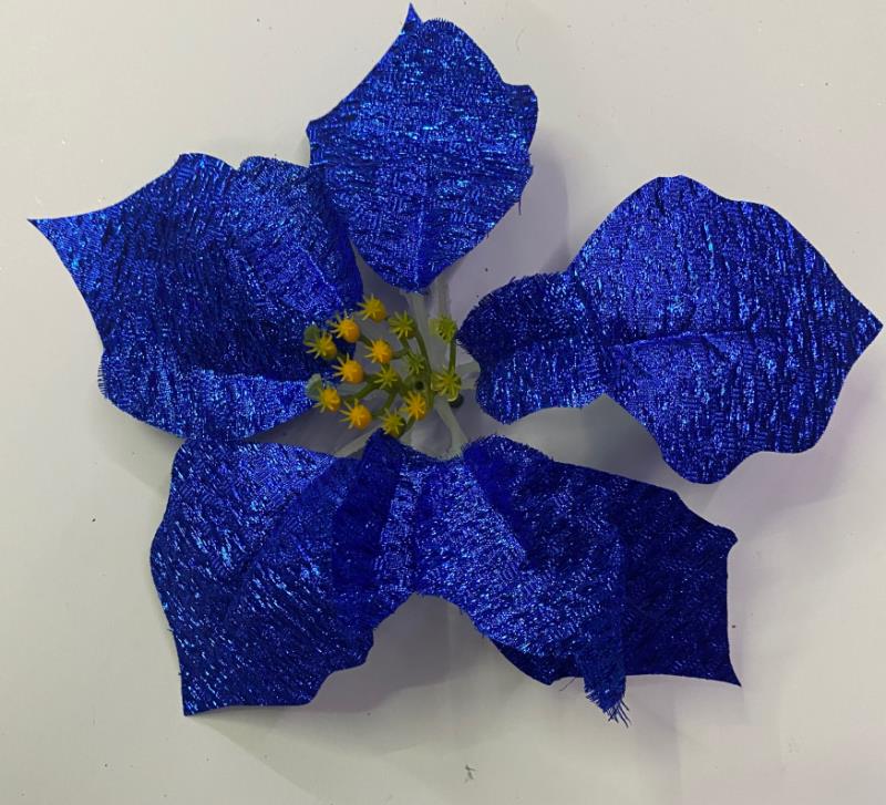 Christmas flower, white fruit, forked fruit artificial plant 2 details Picture