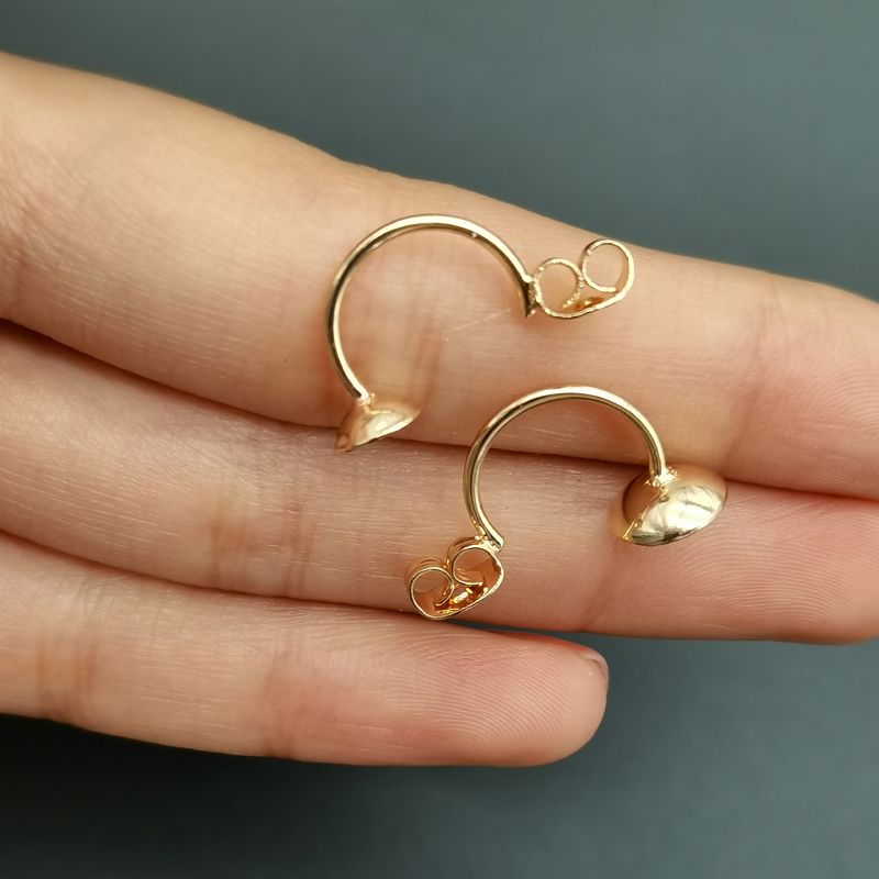 8.0 Copper bowl burnt ear plug details Picture