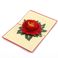 厂家批发创意3D立体贺卡情人教师节纸质牡丹鲜花感谢祝福礼物贺卡产品图
