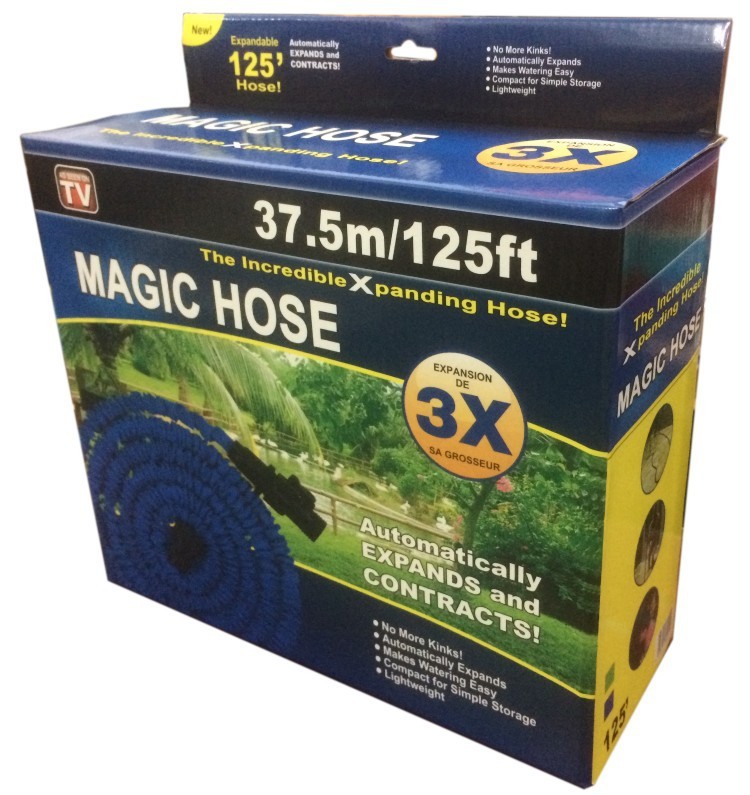 25FT高压洗车水家用塑料伸缩水管铝扣套装汽车园林花园花洒软管批发详情图7