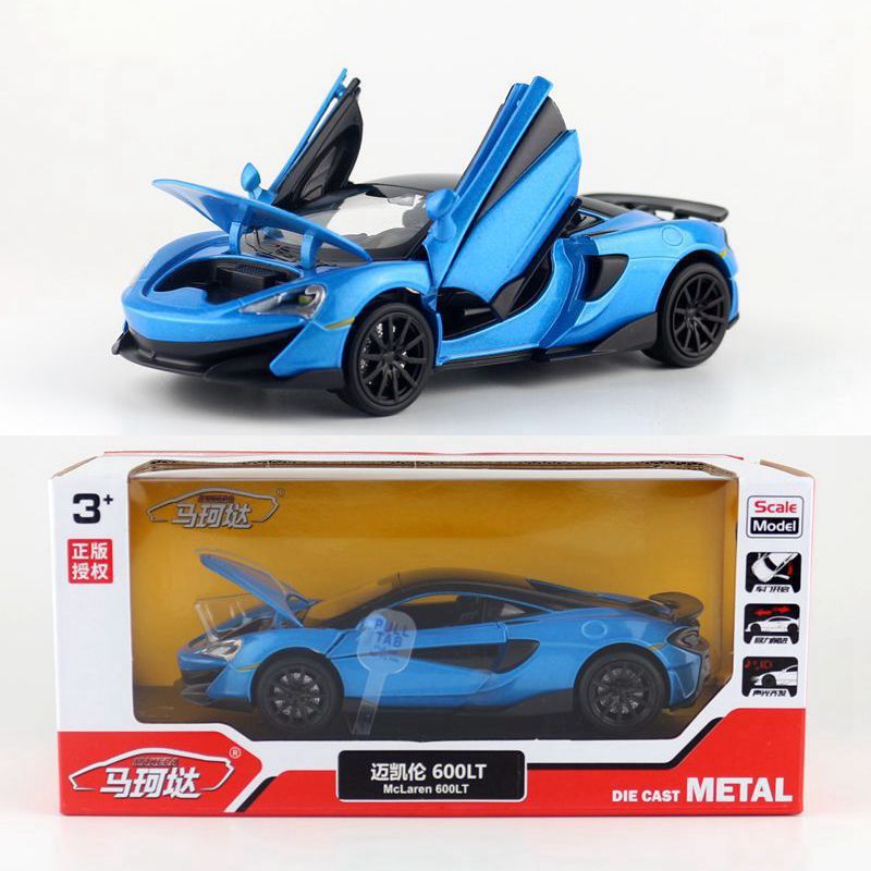 1:32迈凯伦600LT跑车模型仿真车合金车摆件