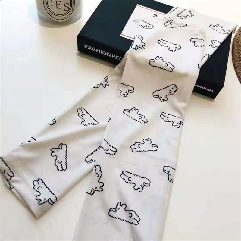 Ice Sleeve Ice Silk Sunscreen Women's Summer Men's Sleeve Uv Ice Silk Arm Protector Arm Sleeve Thin Gloves Driving 27