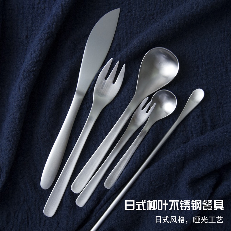 不锈钢欧式刀叉勺 套装 西餐刀详情图1