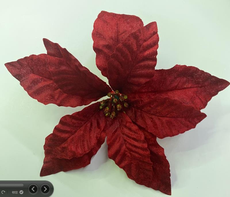 Christmas flower, white fruit, forked fruit artificial plant 99 Specification image