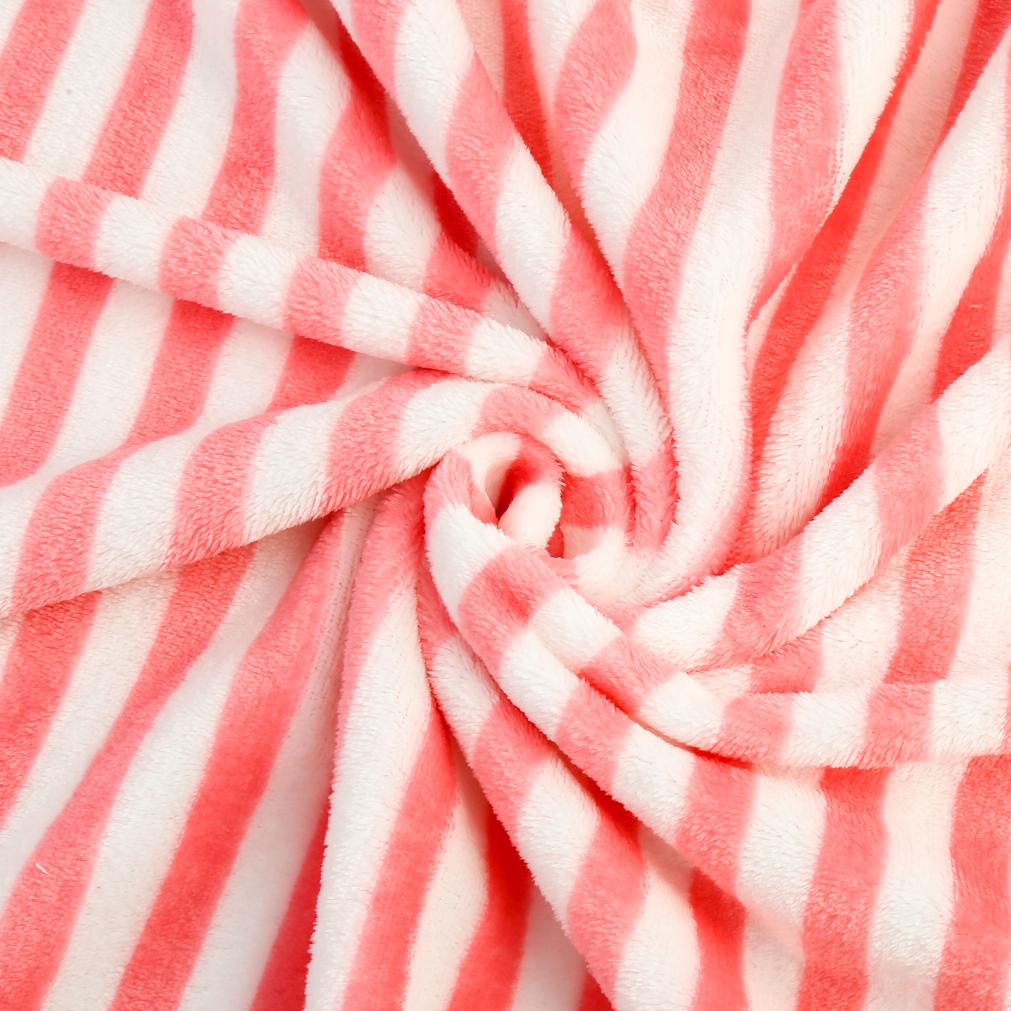 Factory direct sales with double-sided flannel striped printing detail image 1