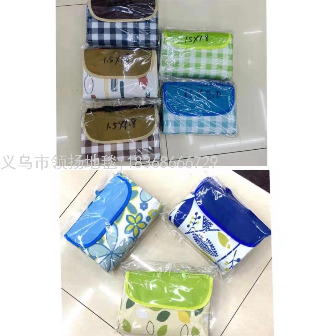 户外垫牛津布野餐垫沙滩垫牛津布600Ｄ底部PVC防水层户外用品详情图12