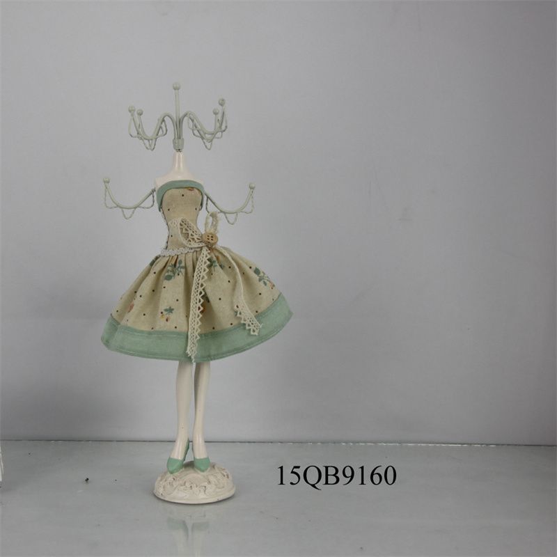 婚纱系列田园风模特首饰架饰品架公主裙32CM/9160