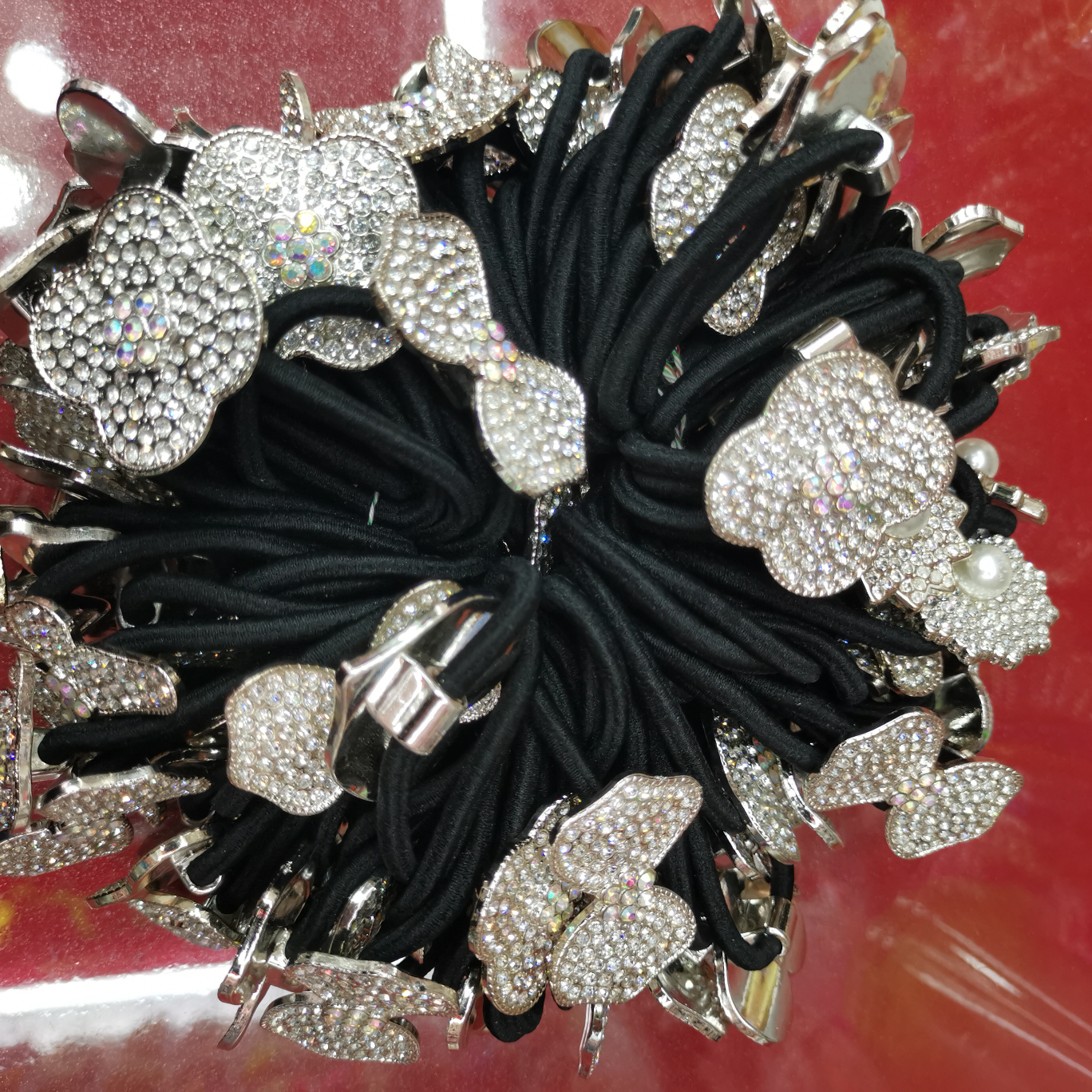 115 rhinestone edge