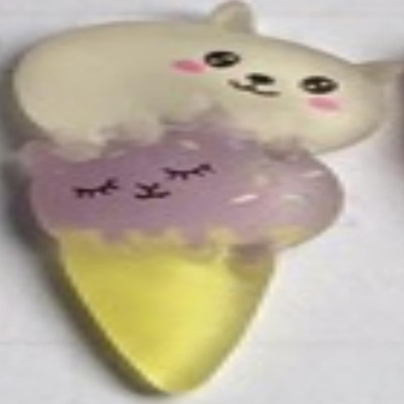 个性冰激凌树脂特价手饰品外贸立体摆件皮绳装饰胶胸针玩具可爱详情图1