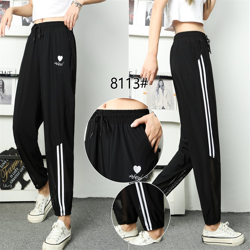 时尚潮流百搭休闲裤黑色棉绸舒适透气短裤打底裤流行20详情图3