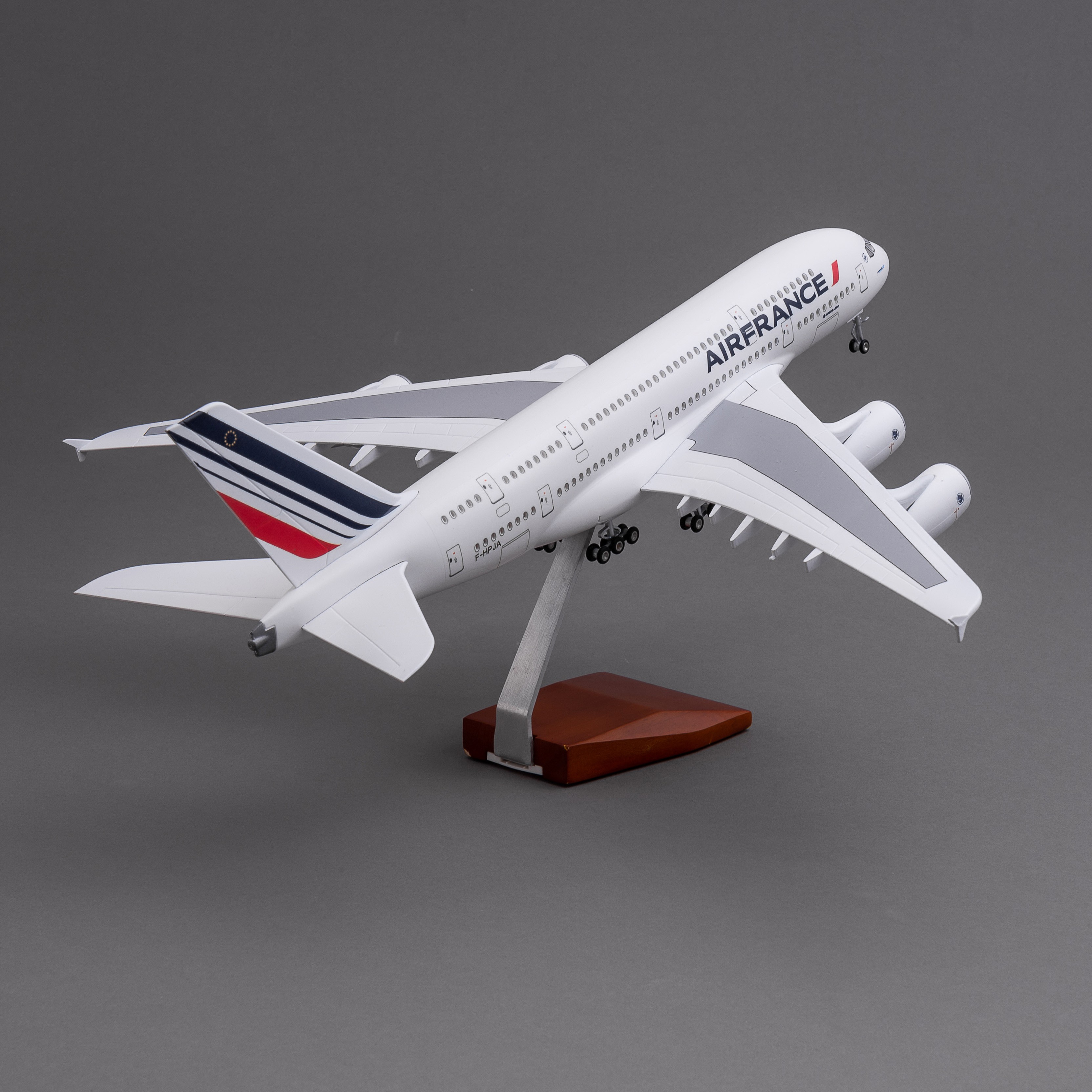 飞机模型（A380法国航空45CM）ABS合成塑脂飞机模型 仿真飞机模型 ABS飞机模型 塑料飞机模型详情4