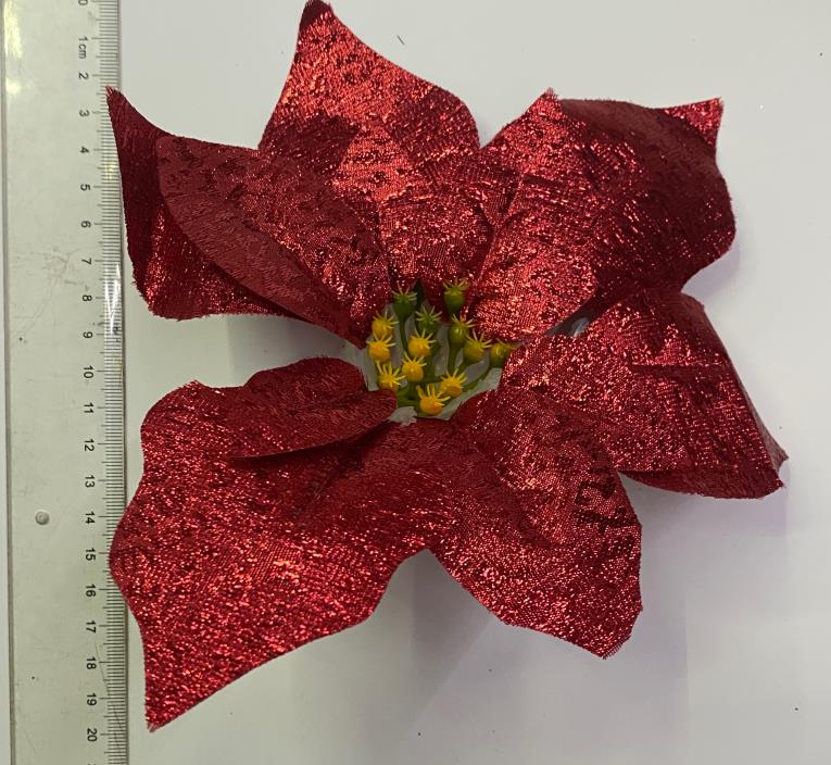 Christmas flower, white fruit, forked fruit artificial plant 45 details Picture