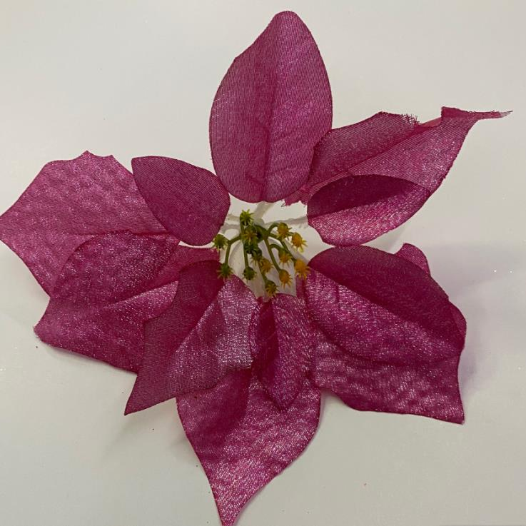 Christmas flower, white fruit, forked fruit artificial plant 11