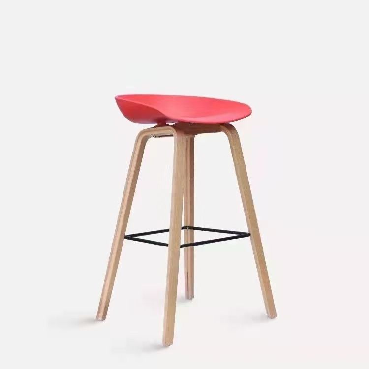 Lu word furniture - silla de bar nórdica silla de bar moderna y simple silla de bar de hierro forjado taburete alto del restaurante taburete del hogar silla de recepción