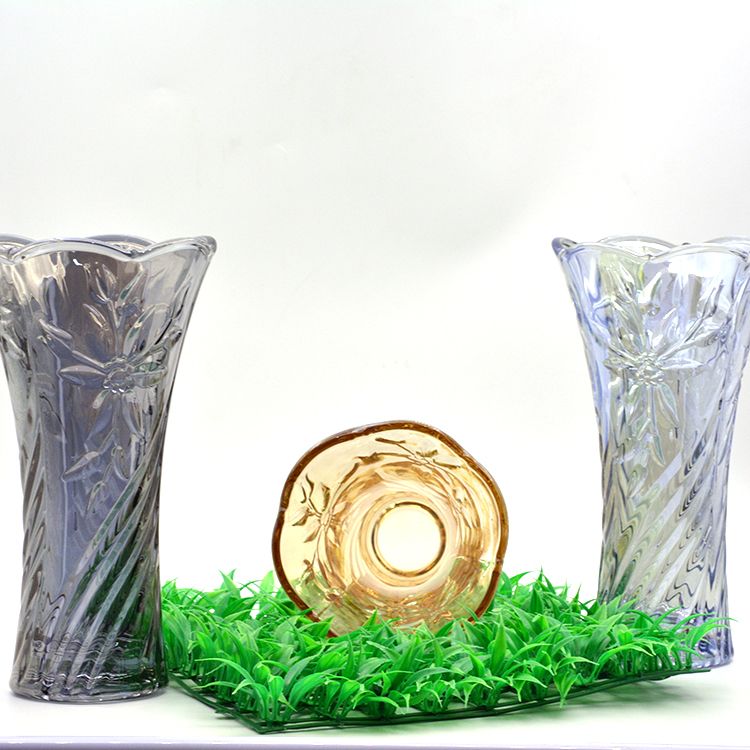 电镀金色玻璃花瓶桌面办公室家用HP-15详情图5