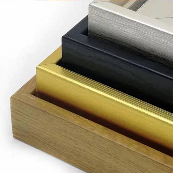 Photo Frame Line Ps Foam L-Line Frameless Painting Line Simple Decorative Painting Line L-Type Oil Painting Mounted Line details Picture