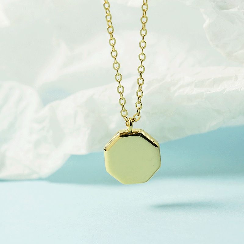European and American fashionable acrylic inlaid alloy ladies' pendant