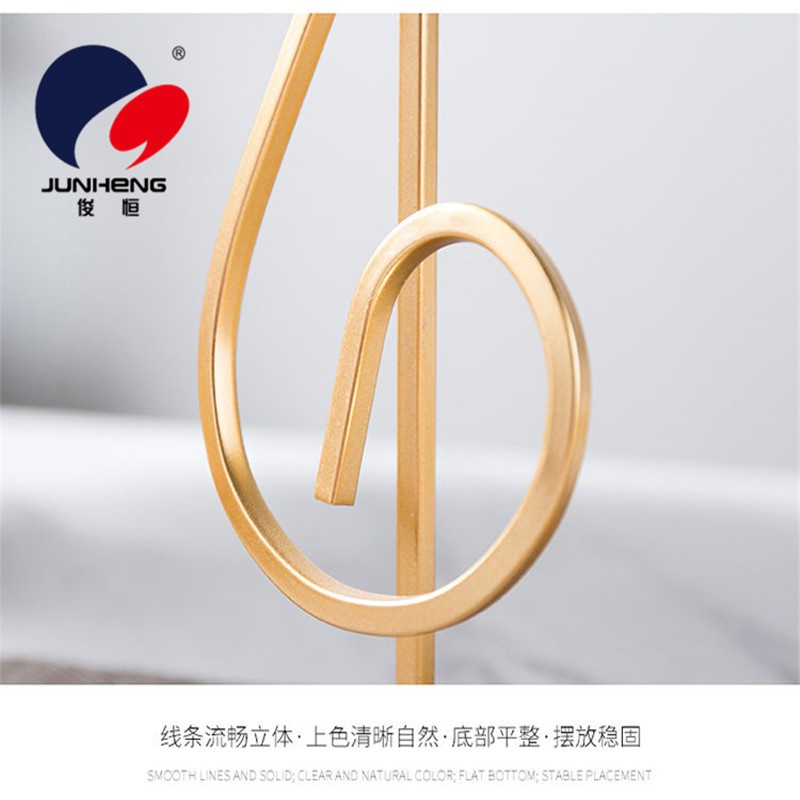 欧式轻奢铁艺烛台家居家用客厅餐桌装饰品网红浪漫香薰烛光金色详情8