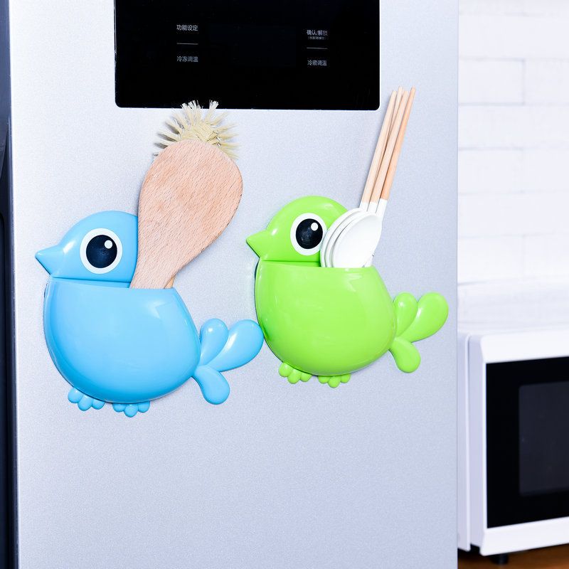 Wholesale cute and creative bird powerful suction cup toothbrush holder, washbasin storage box, bird toothbrush box, toothbrush seat bag Application Scenario