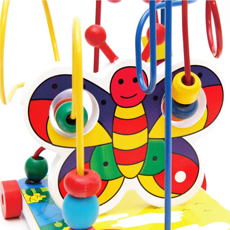 The wooden toy is highly entertaining, with a rich variety of colors. It helps cultivate logical thinking ability and is a parent-child game that exercises hand-eye coordination. It is an early education and enlightenment toy that accompanies you to success Specification image