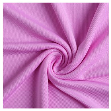 Milk silk stretch frame knitted polyester stretch fabric for women's T-shirt swimsuit pajamas fabric details Picture