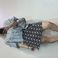 韩版中长款宽松显瘦修身遮肚雪纺夏季新款时尚休闲V领女式连衣裙9图