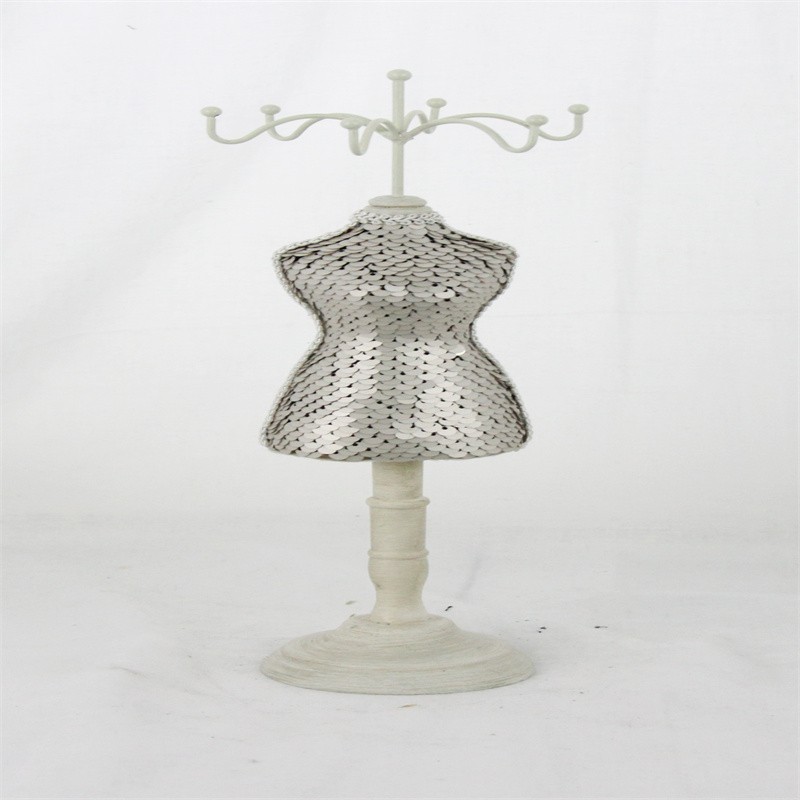 婚纱系列模特首饰架项链耳环饰品架亮片鱼尾公主裙人行模特31CM2872S详情图1