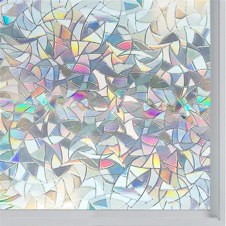 Electrostatic frosted glass stickers, sun protection window stickers, translucent opaque office, bathroom and toilet window films detail image 1