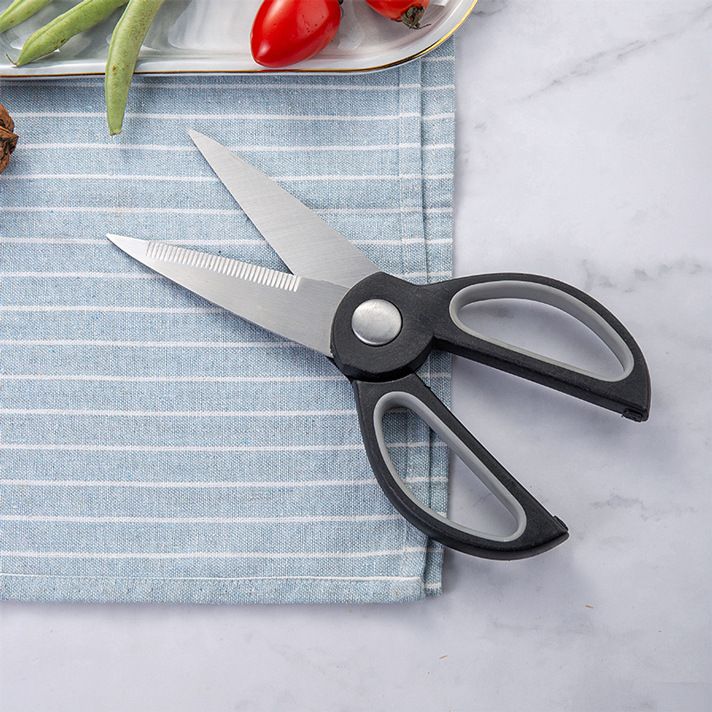 锋利不锈钢厨房用剪刀家用多功能强力鸡骨剪肉剪子鱼骨头厨房工具详情图1