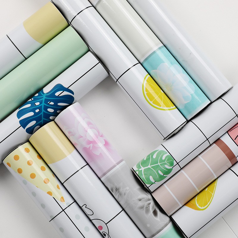 批发厨房防油贴纸PET铝箔防水灶台桌面墙壁纸自粘墙纸防刮耐磨详情图1