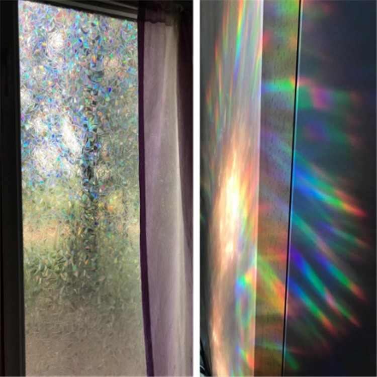 Electrostatic frosted glass stickers, sun protection window stickers, translucent opaque office, bathroom and toilet window films detail image 4