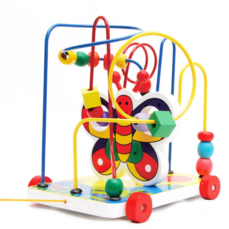 The wooden toy is highly entertaining, with a rich variety of colors. It helps cultivate logical thinking ability and is a parent-child game that exercises hand-eye coordination. It is an early education and enlightenment toy that accompanies you to success Item Picture