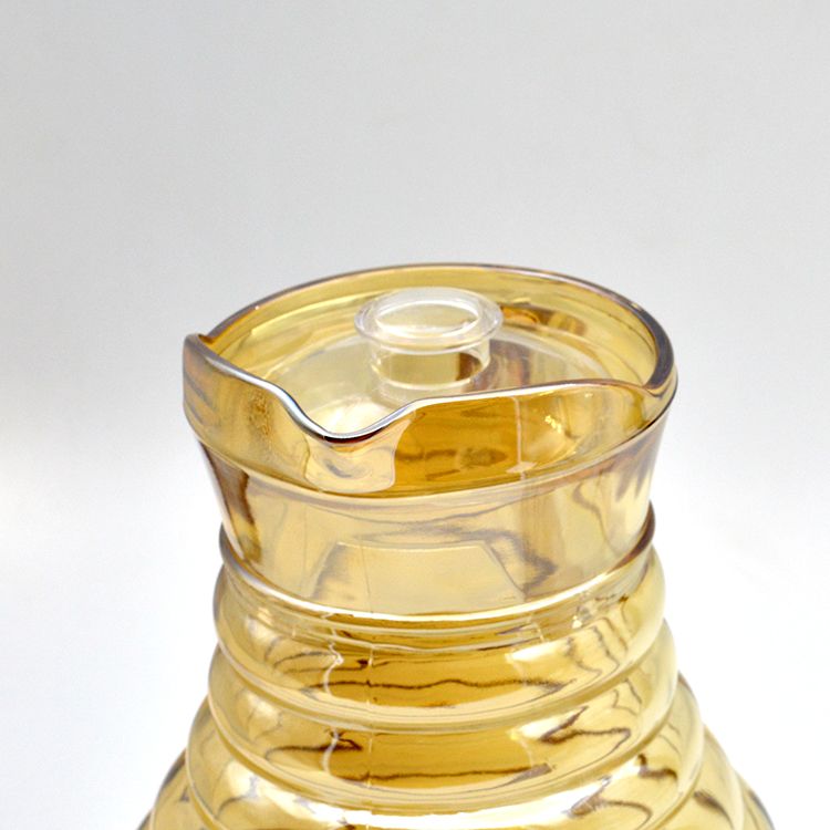 Household 1.8L large-capacity glass cold water kettle, juice kettle, draft beer kettle, BMHLH conch kettle Specification image