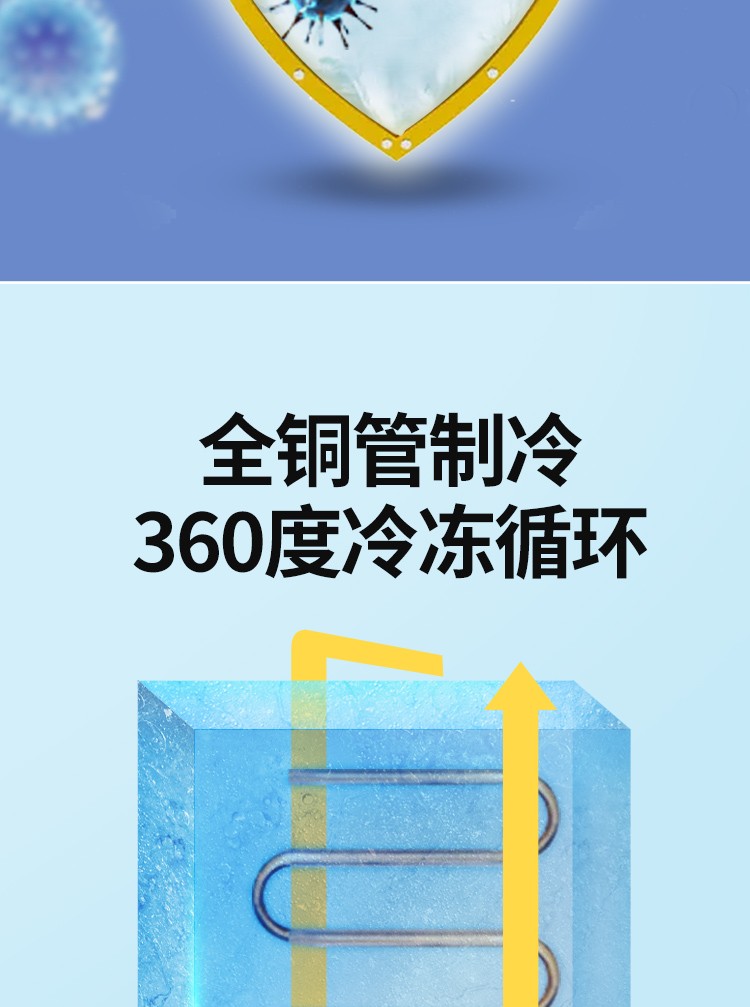 商用不锈钢饮品奶茶店水吧操作台冷冻冷藏工作台保鲜双温冰柜设备详情图6