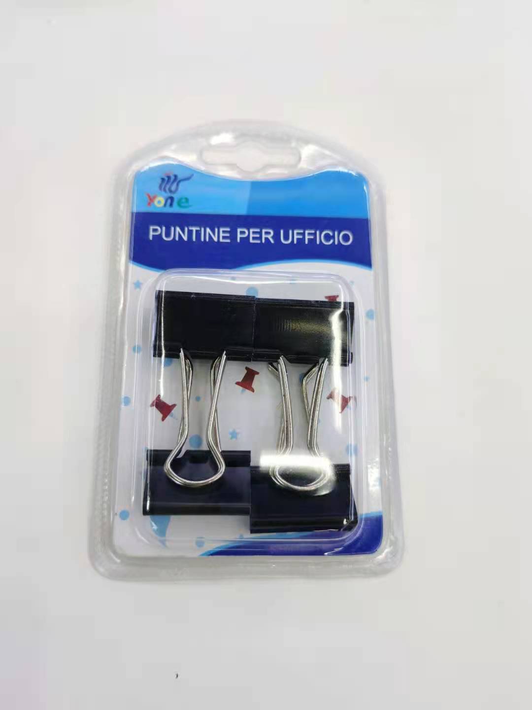 19mm double gun packaging swallowtail clip, metal hollowed-out long tail clip, mixed folder, organizing clip, book clip, swallowtail clip Application Scenario