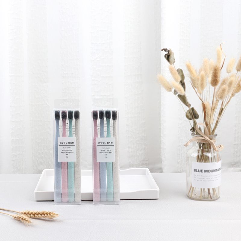 Japanese Adult 4 Toothbrushes