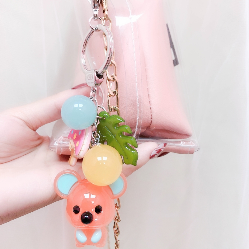 Acrylic keychain three-piece set a series of mixed personalized emoticon 92