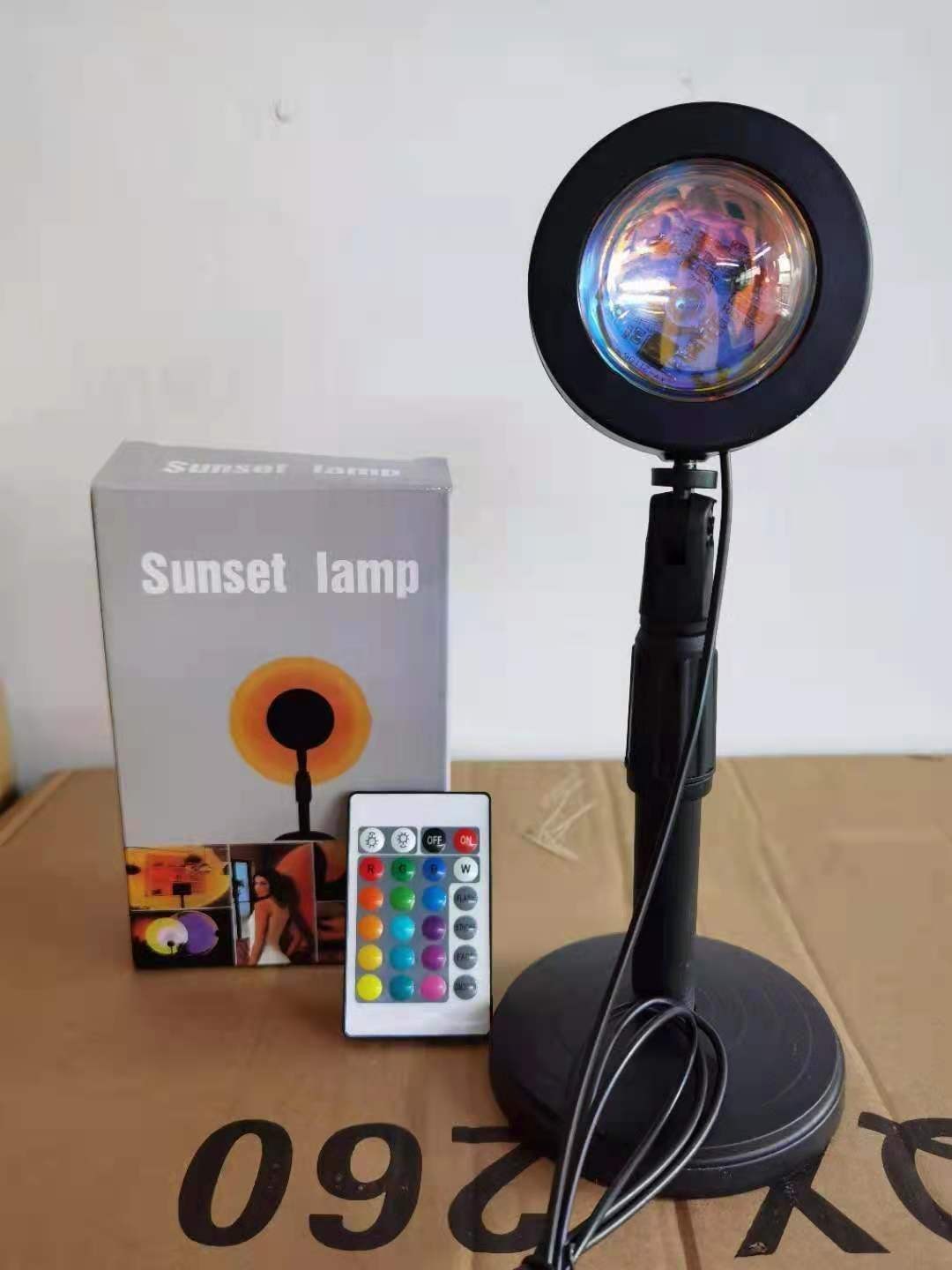 Live streaming light 16-color RGB remote control sunset light, fill light, live streaming photography light pic 2