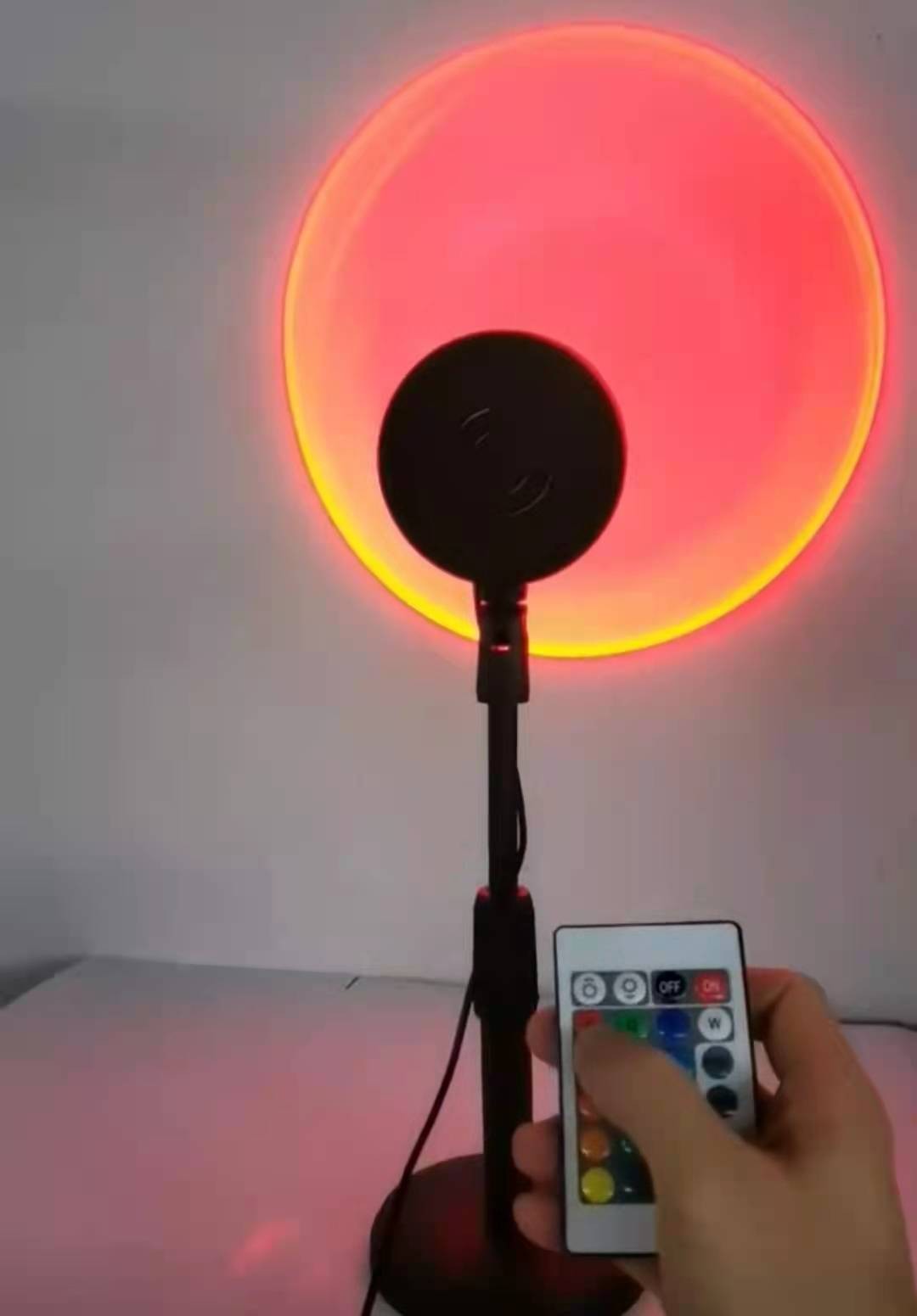 Live streaming light 16-color RGB remote control sunset light, fill light, live streaming photography light pic 9