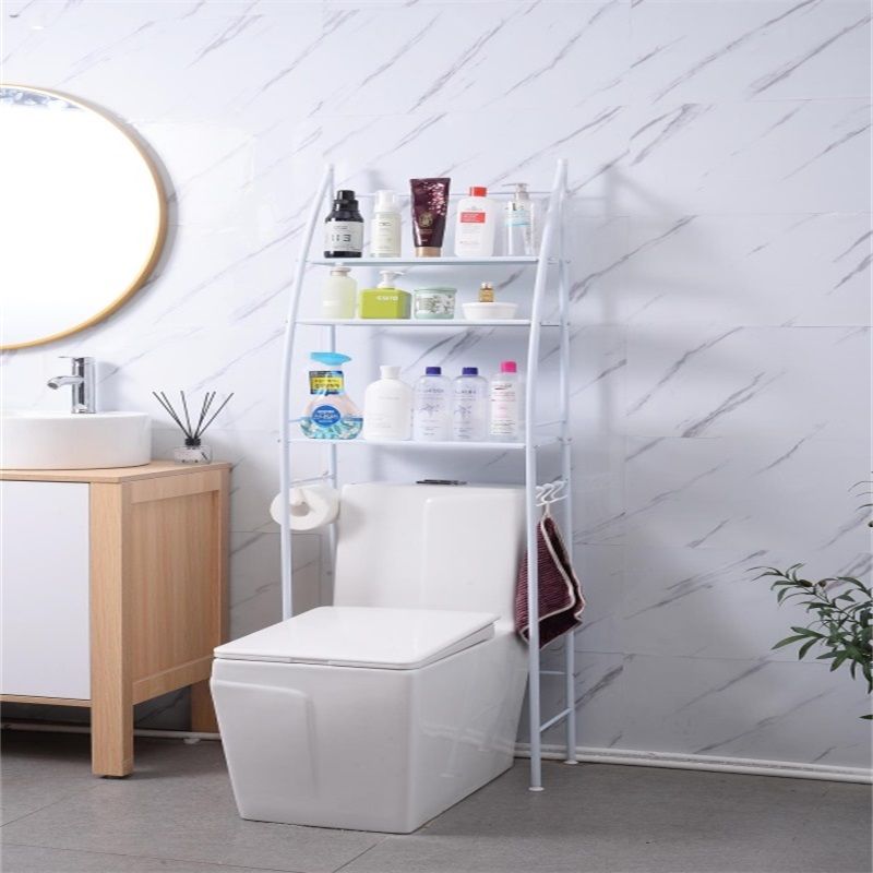 Sailball-style toilet rack in white/black