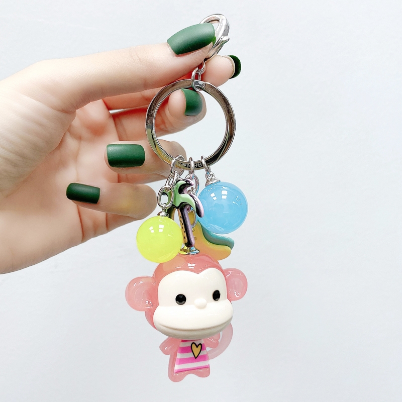 Acrylic keychain three-piece set a series of mixed personalized emoticon 98