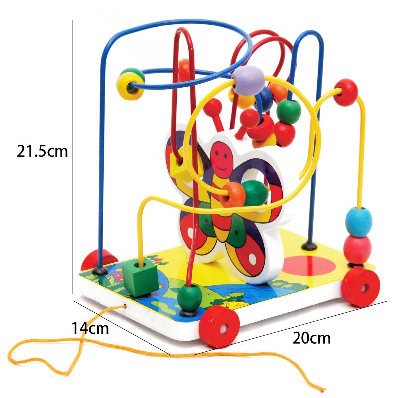 The wooden toy is highly entertaining, with a rich variety of colors. It helps cultivate logical thinking ability and is a parent-child game that exercises hand-eye coordination. It is an early education and enlightenment toy that accompanies you to success