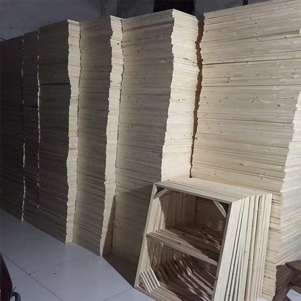 Oil Painting Frame Inside And Outside Frame Picture Frame Line Oil Painting Keel Line L-Shaped Frameless Picture Inside Frame Keel Stretch Painting Wooden Strip Item Picture