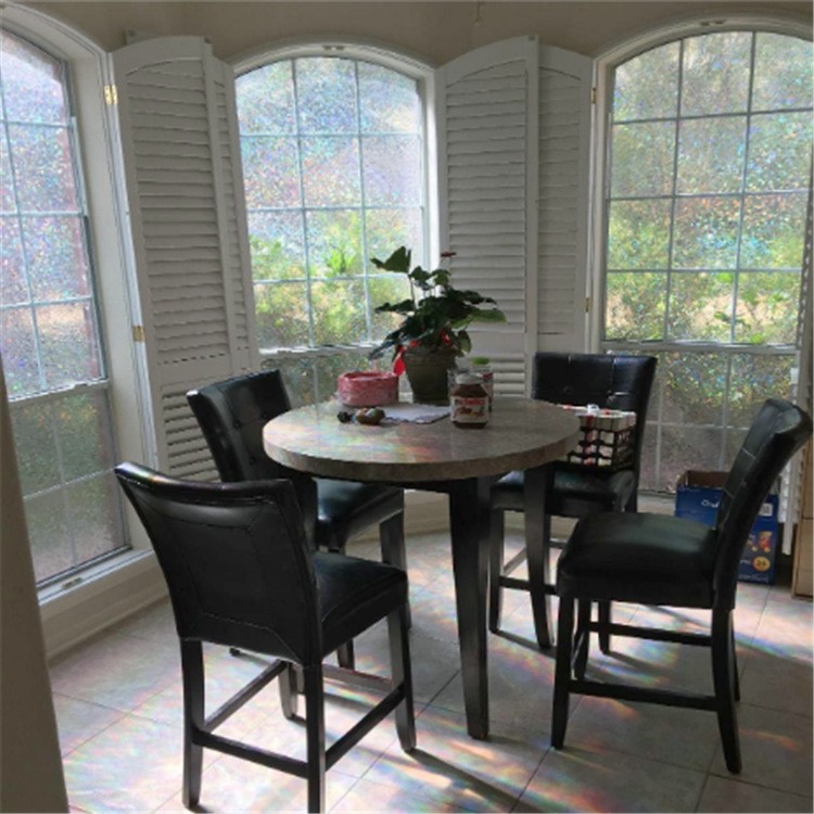 Electrostatic frosted glass stickers, sun protection window stickers, translucent opaque office, bathroom and toilet window films detail image 3