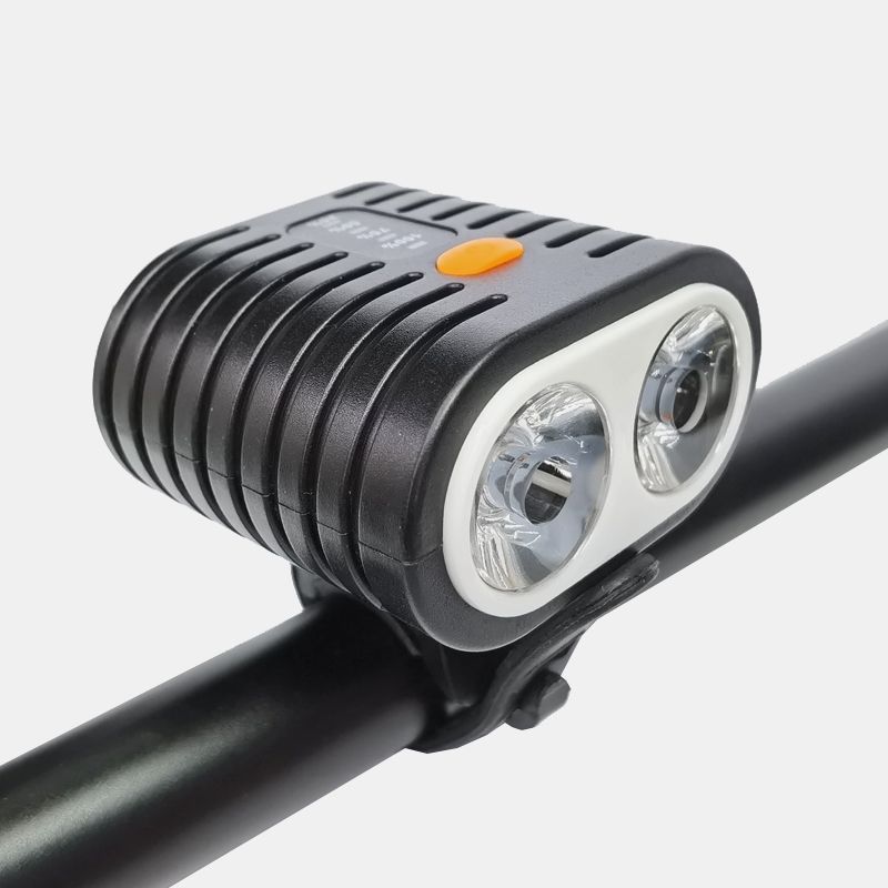 533 USB charging bike headlight Mountain bike headlight night riding light high light flashlight