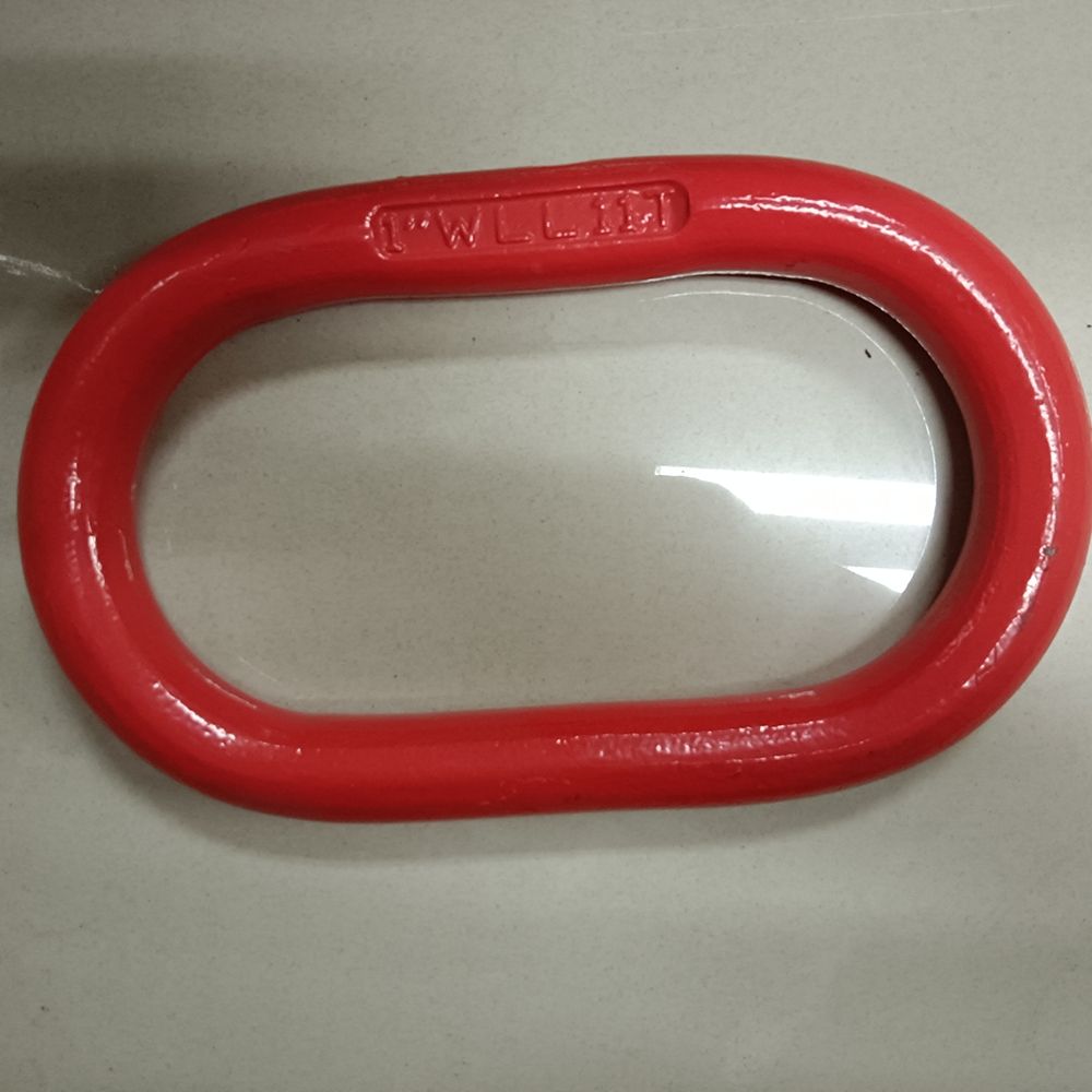 G100 flattened strong ring, 40-ton die-forged strong ring, seamless forging, die-forged long lifting ring, strong ring Specification image