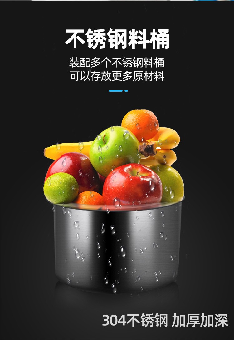 Juanming mobile ice stir-frying machine, manual yogurt stir-frying machine, commercial small start-up machine, battery-powered double-pot square detail image 1