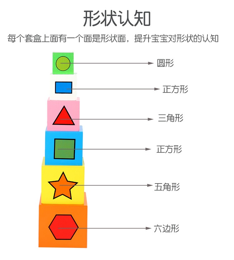 The wooden toy cognitive multi-color set box is highly interesting with rich colors. It can cultivate logical thinking ability, and the parent-child interactive game can exercise hand-eye coordination. Early education enlightenment toys will accompany you to success detail image 11