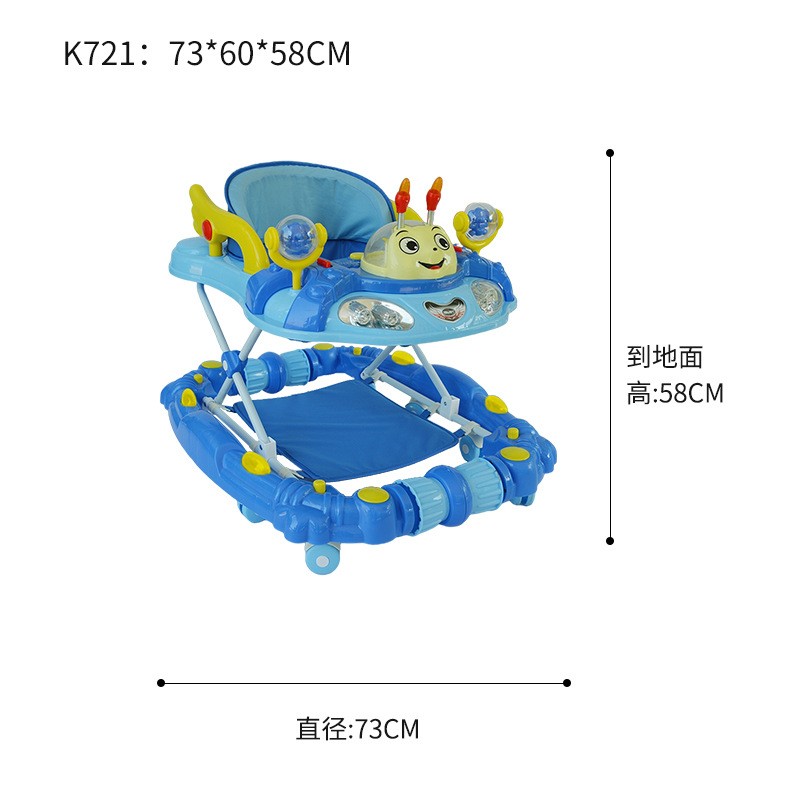 婴儿早教学步车可手推儿童学步车带音乐灯光学步车防o型腿k721详情图12